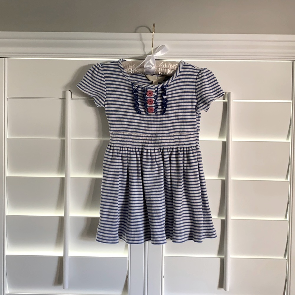 Matilda Jane Blue Striped Dress size 4T